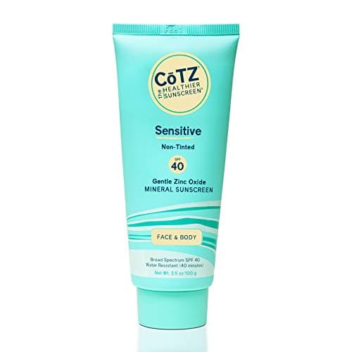 COTZ Sensitive Non-Tinted Zinc Oxide Mineral Sunscreen…