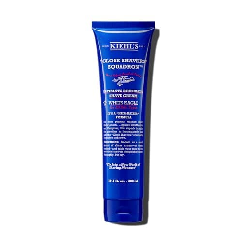 Kiehl's Ultimate Brushless Shave Cream with Menthol White…