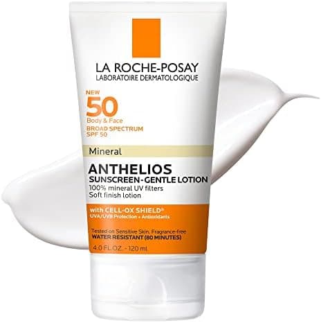 La Roche-Posay Anthelios Mineral Sunscreen SPF 50 Lotion, 3oz