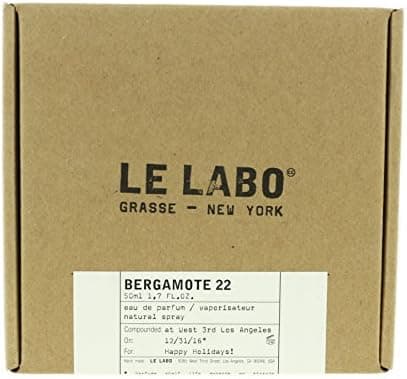 Le Labo Bergamote 22 Eau De Parfum 1.7oz/50ml Spray New In Box