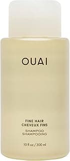 OUAI Fine Hair Shampoo - Biotin Thickening Shampoo for Flat