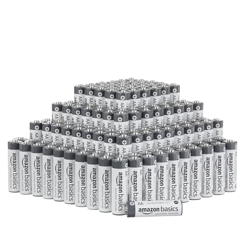 Amazon Basics 200-Pack AA Industrial Alkaline Batteries