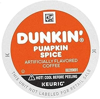 Donuts Coffee, Pumpkin Spice Flavored Coffee, K Cup Pods…