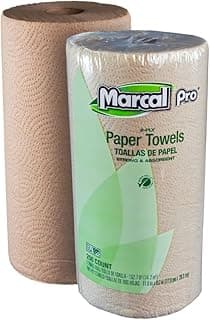 Marcal Paper Towels, Recycled Kraft Kitchen Paper Towels…