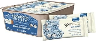 Gomacro, Nutrition Bar Oatmeal Chocolate Chip Organic 12…