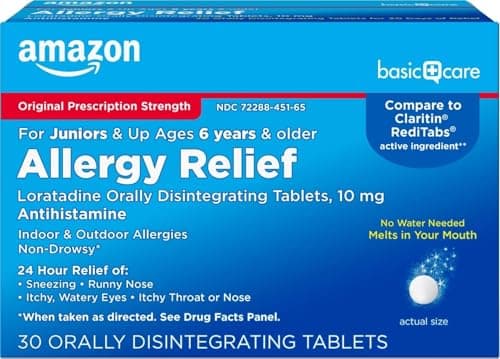 Amazon Basic Care 24-Hour Children Allergy Medicine