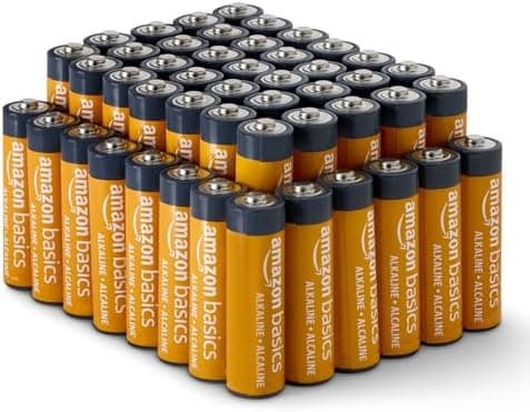 Amazon Basics 48-Pack AA Alkaline High-Performance…, 1.5 Volt