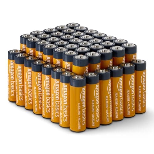 Amazon Basics 48-Pack AA Alkaline High-Performance…, 1.5 Volt