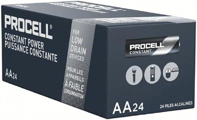 Duracell Procell AA 24 Pack (Pack of 2)