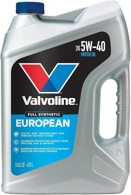 Valvoline European Vehicle Full Synthetic SAE 5W-40 Motor Oil…