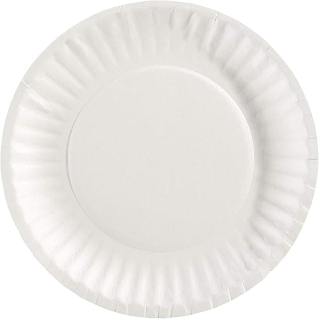 Dixie 6in Light-Weight Paper Plates by GP PRO… — White