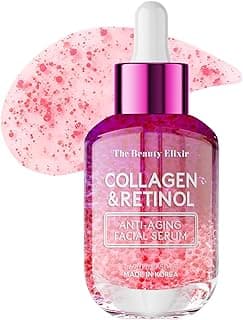 The Beauty Elixir Collagen & Retinol Serum For Face - Ultra…