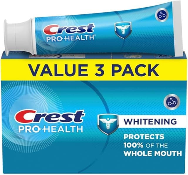 Crest Base Pro-Health Whitening Toothpaste (4.3oz) Triple Pack