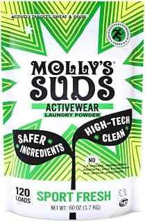 Molly's Suds Active Wear Laundry Detergent | Extra Strength…