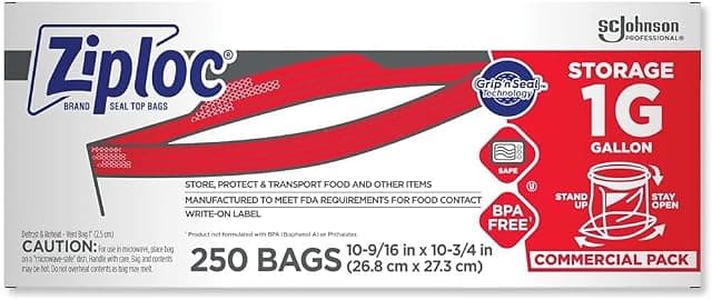 SC Johnson Professional Ziploc Storage Bags with New… — Gallon