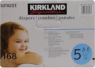 Kirkland Signature Diapers, Size 5 (168 Count)