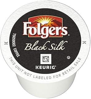 Black Silk Dark Roast Coffee, 144 K Cups for Keurig Makers