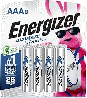 Energizer Ultimate Lithium AAA Batteries (8 Pack)