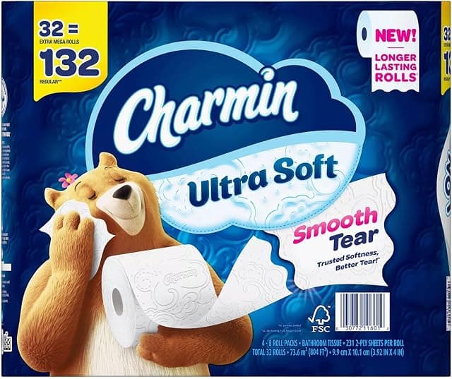 Charmin Ultra Soft 2-Ply Toilet Paper 32 rolls