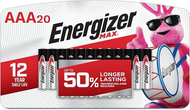 Energizer MAX AAA Batteries (20 Pack)