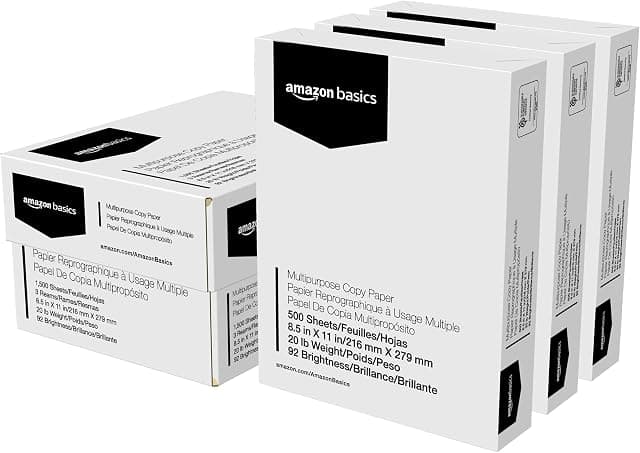 Amazon Basics Multipurpose Copy Printer Paper
