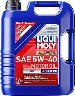 LIQUI MOLY Diesel High Tech SAE 5W-40 | 5 L | Fully synthetic…