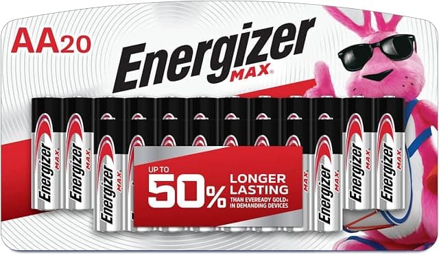 Energizer MAX AA Batteries (20 Pack)