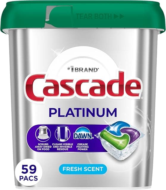 Cascade Platinum Dishwasher Pods