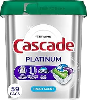 Cascade Platinum Dishwasher Pods