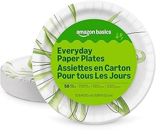 Amazon Basics Everyday Paper Plates