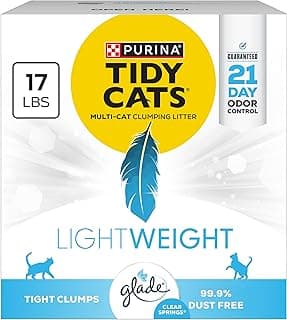 Purina Tidy Cats LightWeight With Glade Clear Springs…