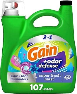 Gain + Odor Defense Liquid Laundry Detergent