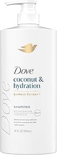 Dove Shampoo Coconut & Hydration for Dry Hair with Bio-Protein…