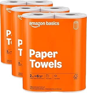 Amazon Basics 2-Ply Flex-Sheets Paper Towels