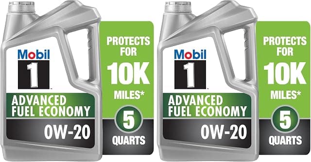 Mobil 1 Advanced Fuel Economy Full Synthetic Motor Oil 0W-20