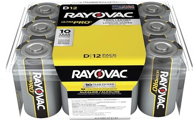 Rayovac Ultra Pro Alkaline D Batteries