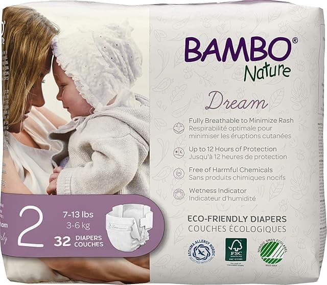 Bambo Nature Premium Baby Diapers - French/English Packaging