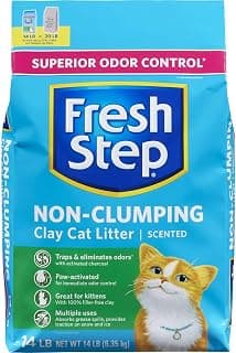 Fresh Step Non Clumping Cat Litter With Febreze Freshness