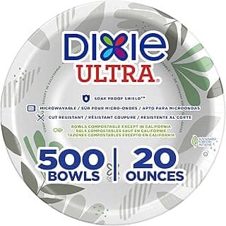 Dixie Ultra 20 oz Heavy-Weight Paper Bowls