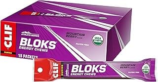 CLIF BLOKS - Mountain Berry Flavor - Energy Chews - Non-GMO…