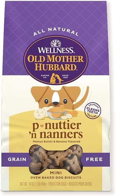 Wellness Old Mother Hubbard Classic Grain Free P-Nuttier'n…