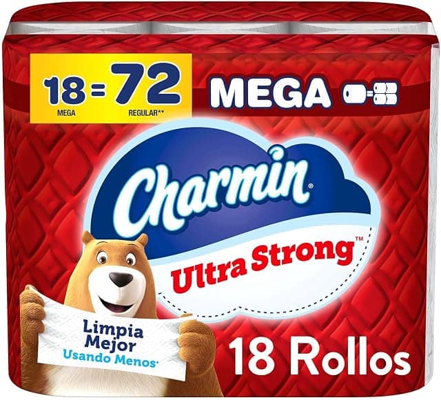 Charmin Ultra Strong Toilet Paper 18 Mega Rolls