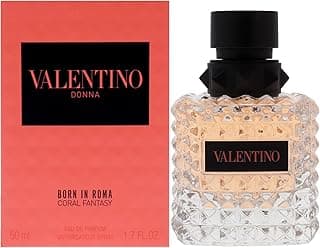 Donna Born In Roma Coral Fantasy by Valentino for Women - 1.7…