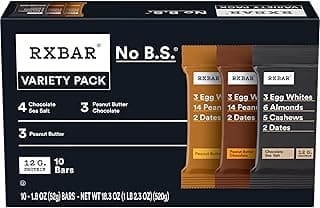 RXBAR Protein Bars, 12g Protein, Gluten Free Snacks, 3-Flavor…