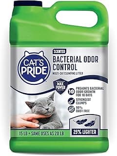 Cat's Pride Max Power: Bacterial Odor Control - Up to 10 Days…