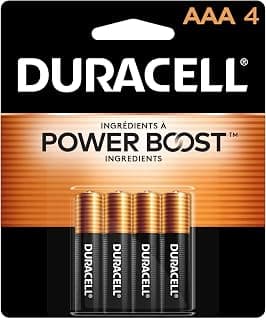 Duracell Coppertop AAA Batteries with Pow…, Triple A Batteries