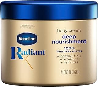 Vaseline Radiant X Deep Nourishment Body Cream 100% Pure Shea…