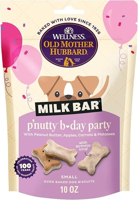 Wellness Old Mother Hubbard Milk Bar P'Nutty B-Day Party Dog…