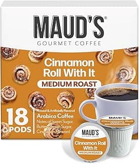 Cinnamon Roll Flavored Coffee Pods