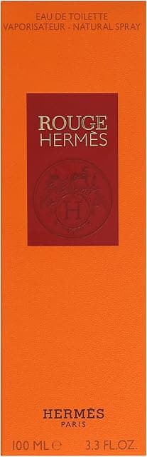Hermes Rouge Eau De Toilette 3oz/ 100 Ml - Spray - New…
